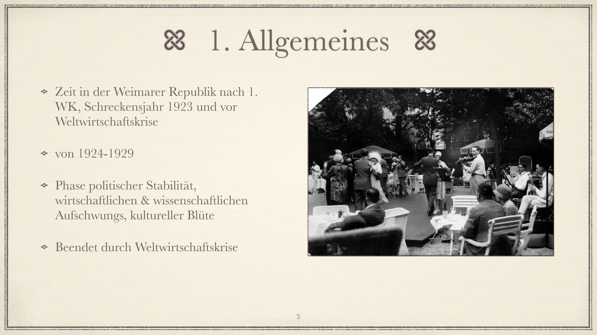 30
Die goldenen Zwanziger
HA
டெ
Jahrzehnt des Aufschwungs
Anna-Karina Lange
Chantal Ladewig Pedro
Geschichte Gk Hr. Hausmann 1. Allgemeines
