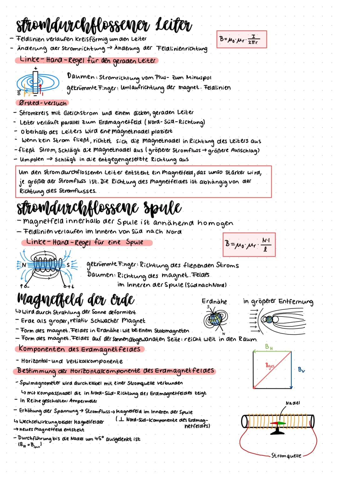 Magnetisches Feld
Dauermagneten
-bestehen aus ferromagnetischen Stoffen
winzige Strukturen, die sich wie magnete verhalten
unmagnetisierter 