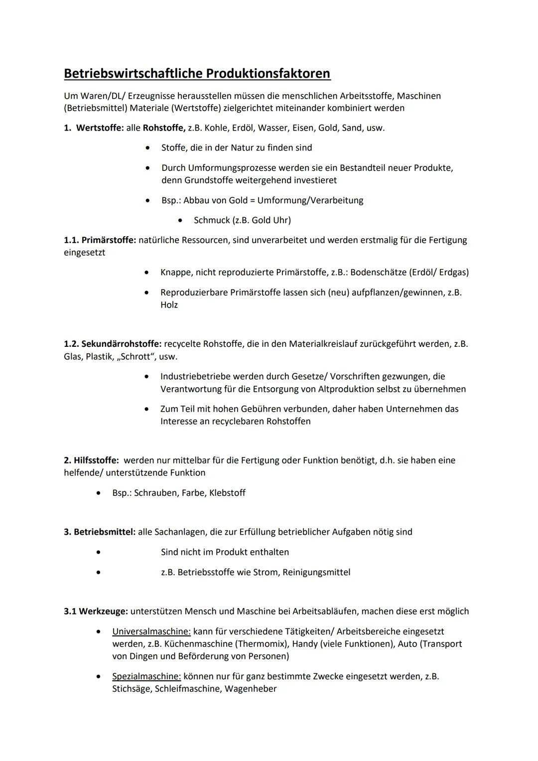 Was ist Wirtschaft?
Wirtschaft ist eine planvolle Herstellung und Distribution (Verteilung) von Gütern/Waren/DL um
Bedürfnisse zu befriedige