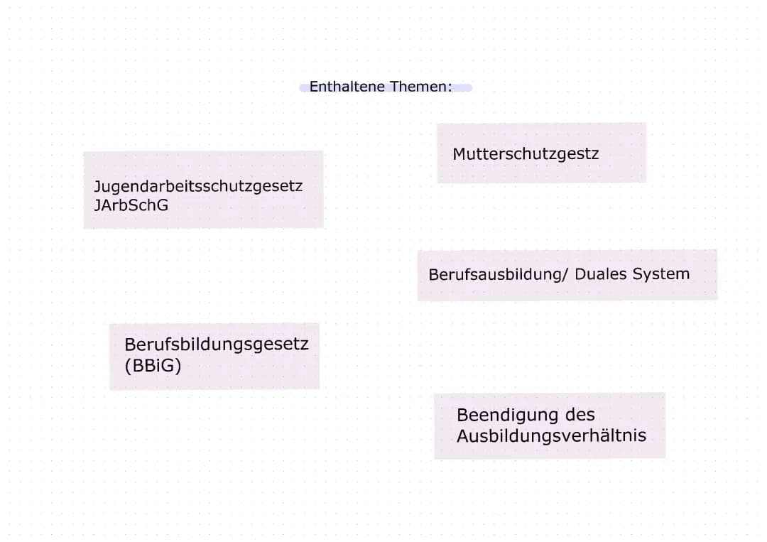 BBS Gesetze & Rechte in der Ausbildung 