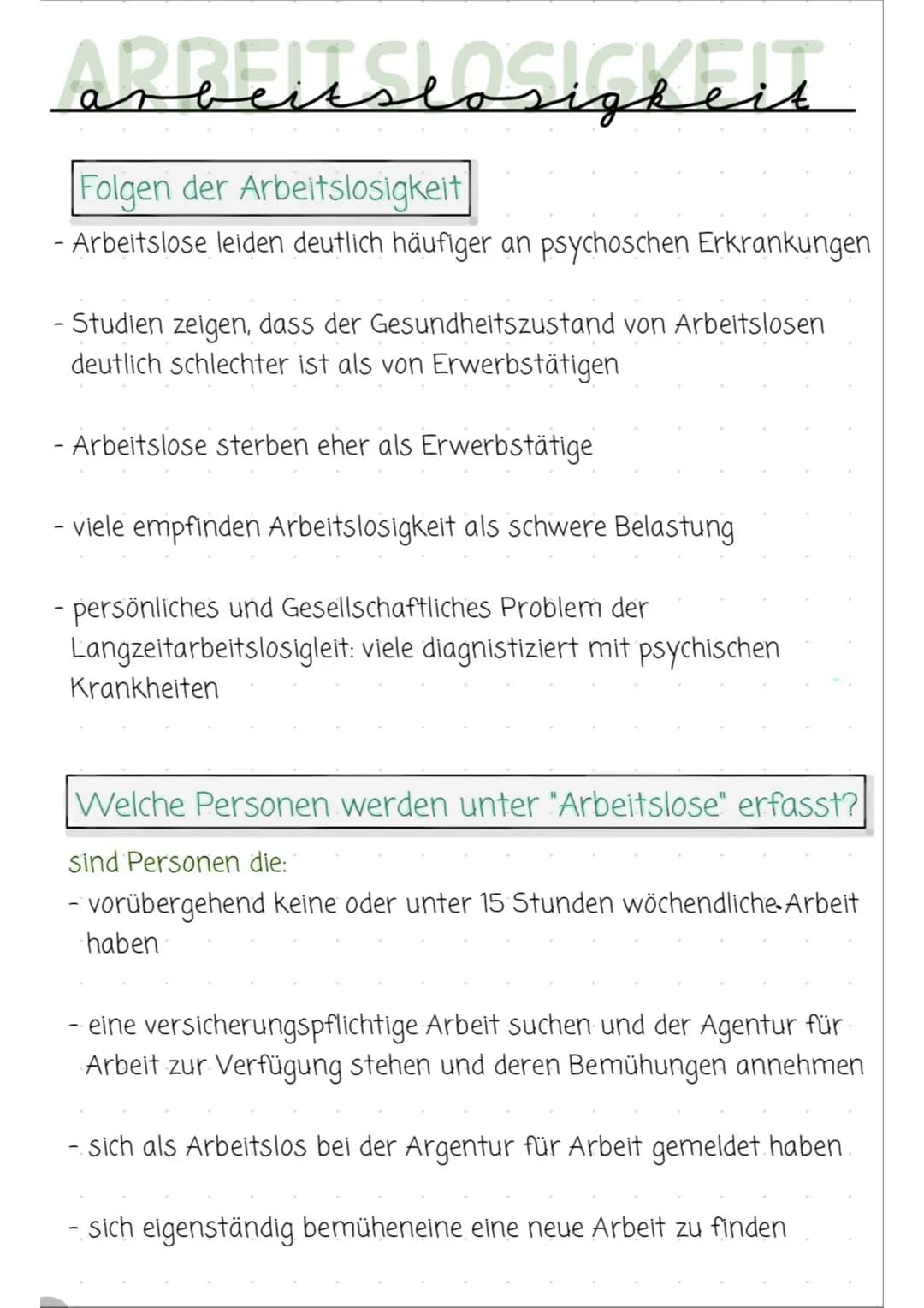 arbeitslosigkeit
Folgen der Arbeitslosigkeit
- Arbeitslose leiden deutlich häufiger an psychoschen Erkrankungen
- Studien zeigen, dass der G