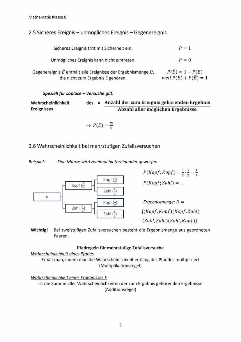 Mathematik Klasse 8
1. TERME UND GLEICHUNGEN
1.1 Arbeiten mit Termen
a) Was ist ein Term?
Wichtig! Zahlen, Größen, Variablen oder sinnvolle 