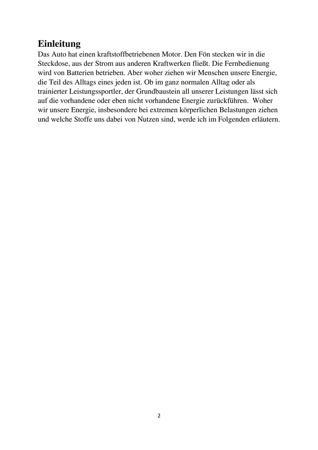 Energiegewinnung in der
Muskelzelle
GFS
Biologie Inhaltsverzeichnis
Einleitung.....
Energiewährung ATP
Synthetisierung von ATP.
Anaerob-alak