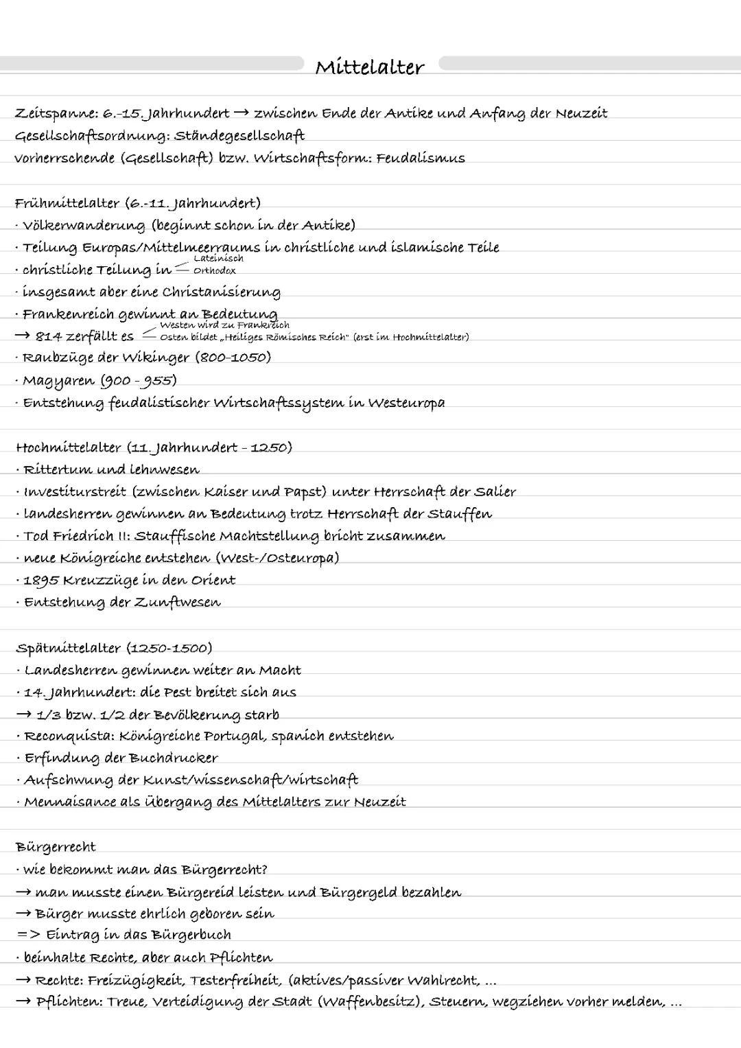 Mittelalter 