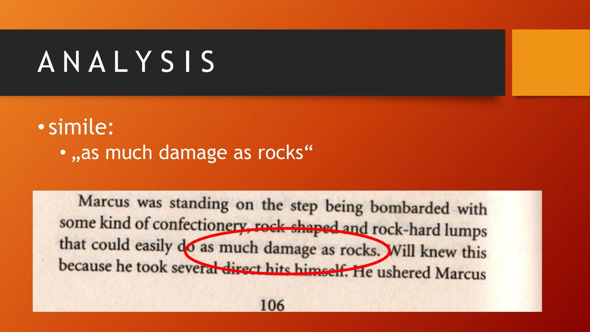 ABOUT Α ΒΟΥ ANALYSIS OF STYLISTIC DEVICES
At first, we want to explain, what happened before.
As I explained at the beginning, Will pretends