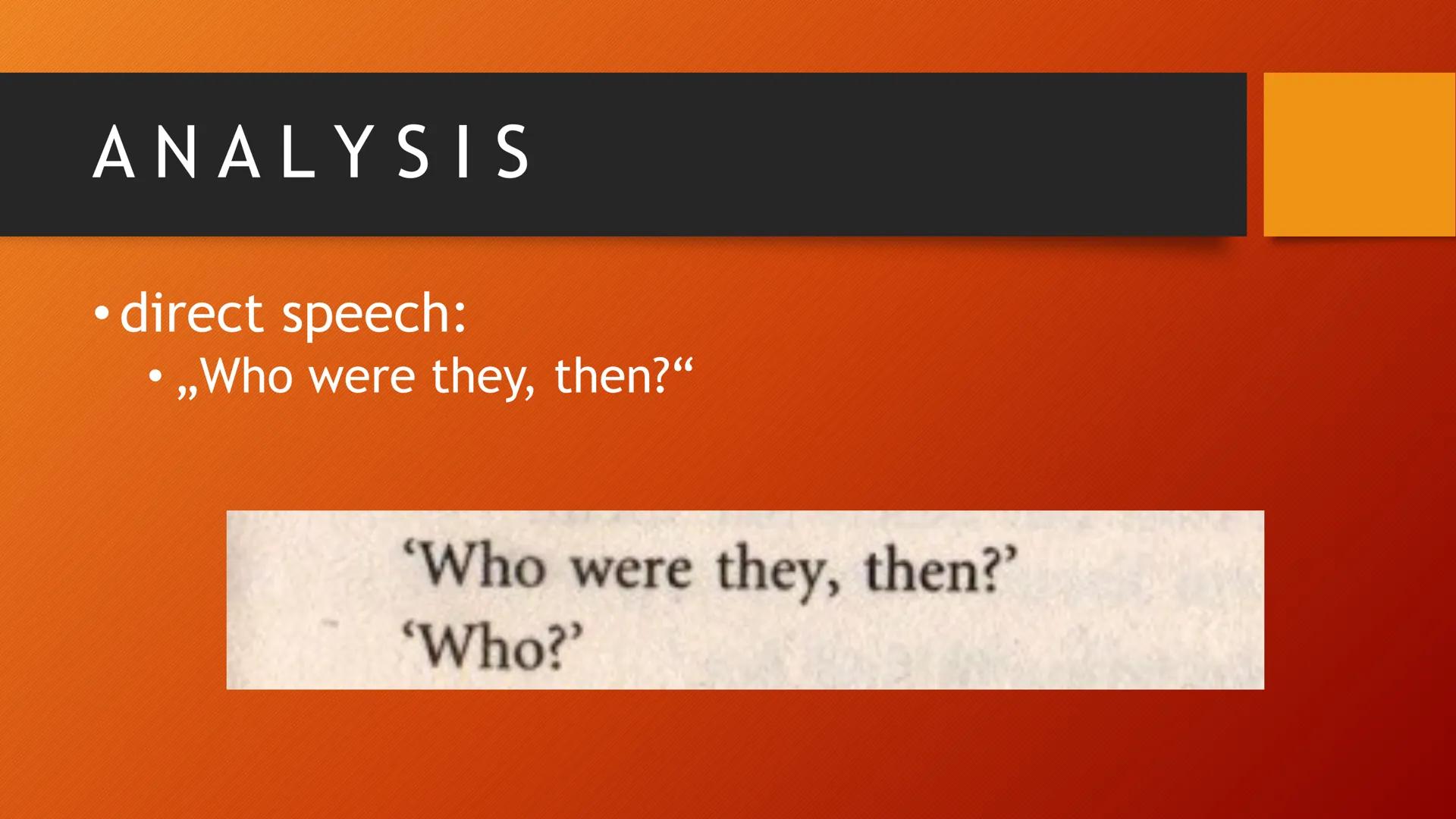 ABOUT Α ΒΟΥ ANALYSIS OF STYLISTIC DEVICES
At first, we want to explain, what happened before.
As I explained at the beginning, Will pretends