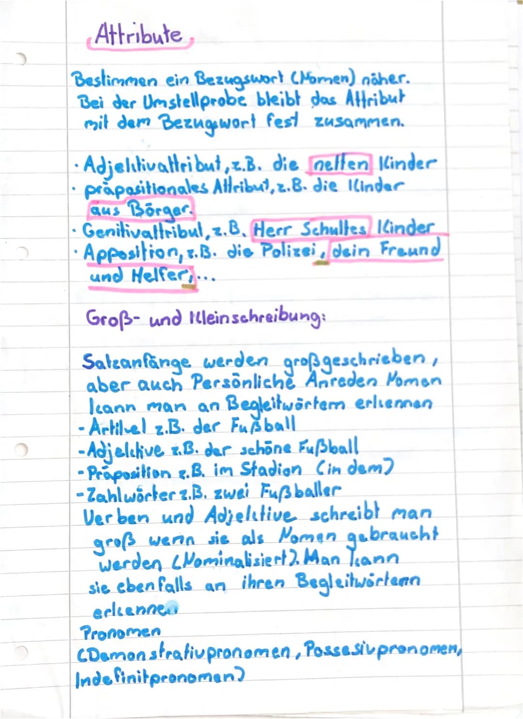 Bsp
J
to
ilz
or
Lernzettel adongllatımlı
Satzglieder
Subjekt Wer oder was?
Pradiliat= Was tut das Subjelit
Adverbiale Bestimmung.....
... de