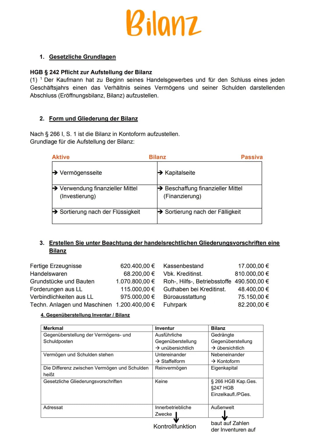 externes Rechnungswesen
Buchführung
- wichtigstes Instrument, um Geschäftsabläufe im Blick zu behalten und die Finanzen
zu kontrollieren
- d
