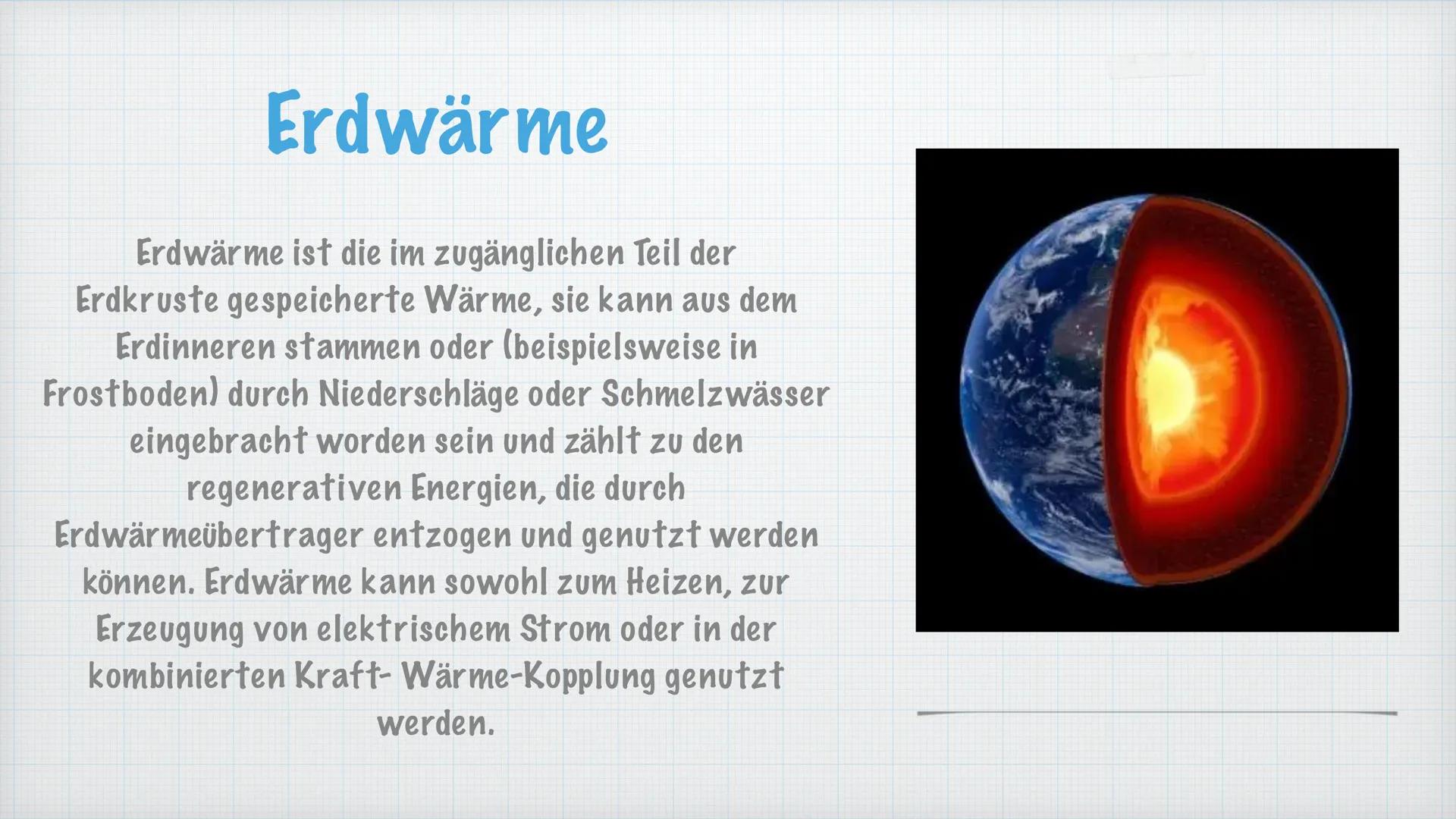 # Erneuerbare Energien

Shorgu * Was sind Erneubare Energien?
* Welche arten gibt es?
* Bioenergie
* -Erdwärme
* -Wasserkraft
* -Sonnenenerg