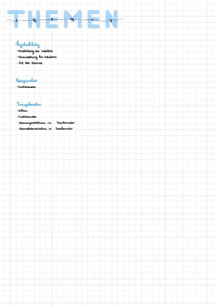 Know Induktion, Generator, Transformator  thumbnail