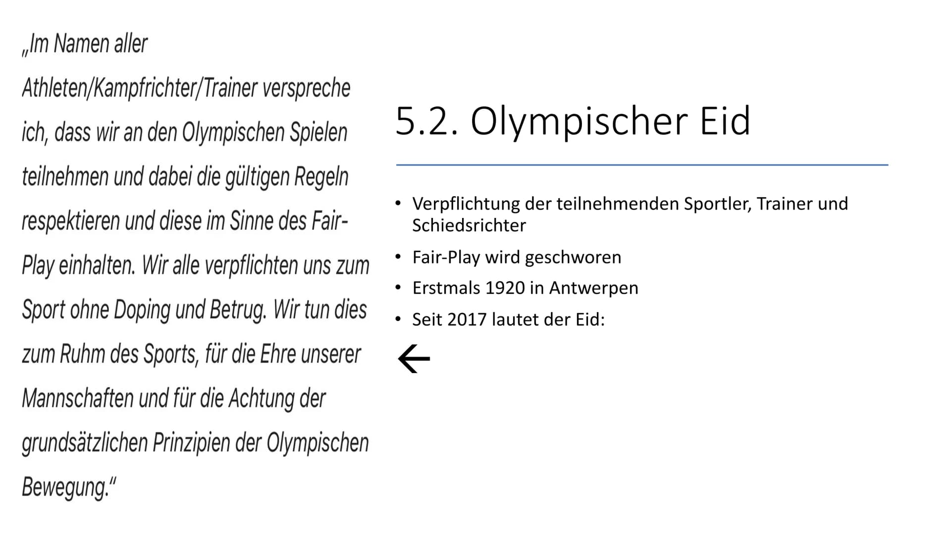 Die Olympischen Spiele
Dabei sein ist alles - Gliederung
1. Die Geschichte der Olympischen Spiele
2. Sportarten
3. Rolle der Olympischen Spi