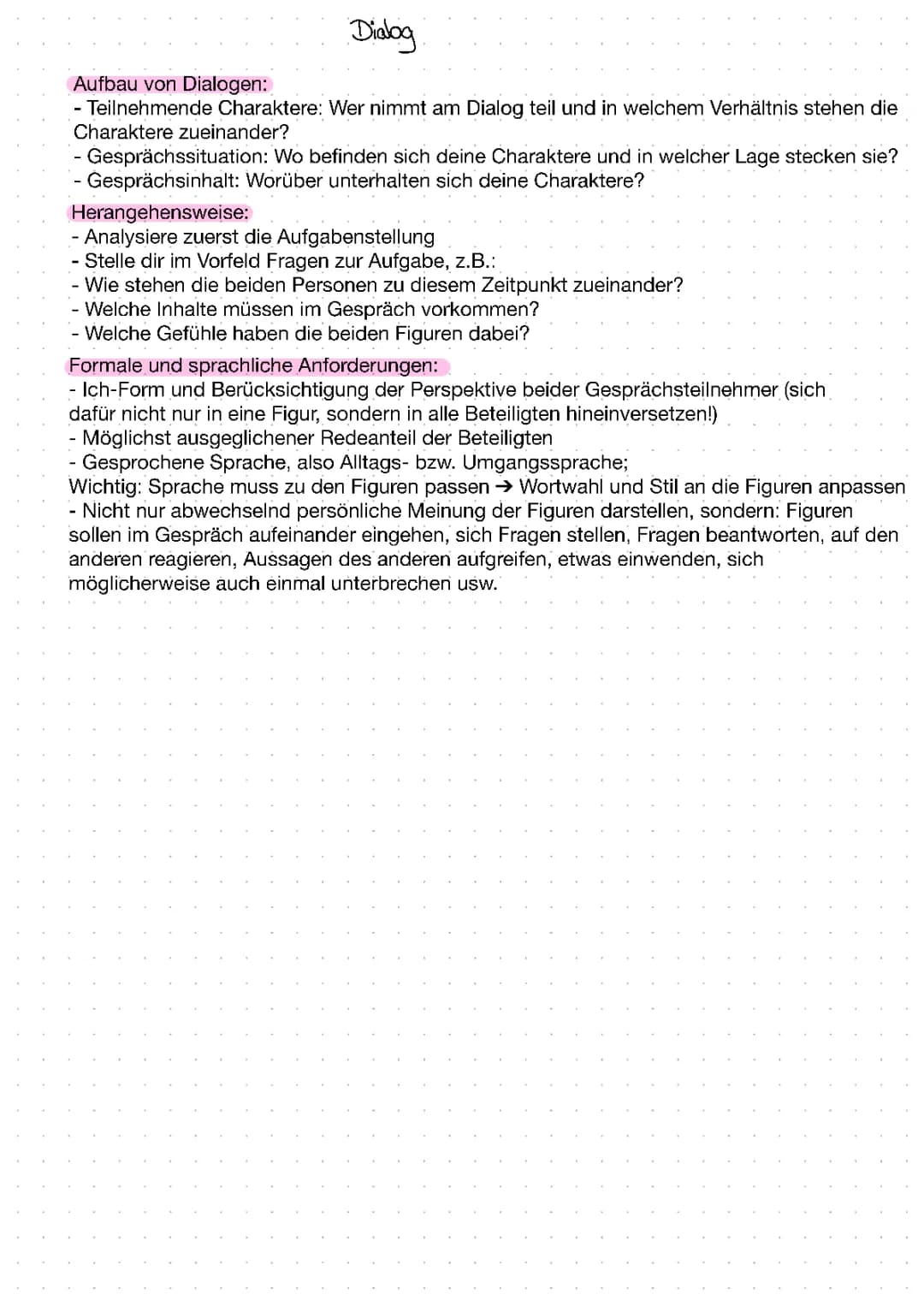 Dialog und Tagebucheintrag schreiben: Beispiele und Übungen für die Schule