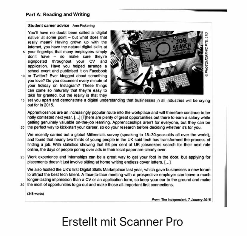 4. Kriterien/Vorgaben für die Bewertung der Schülerleistungen
a) Inhaltliche Leistung (max. 42 bzw. 48 Punkte)
Teilaufgabe 1 (Comprehension)