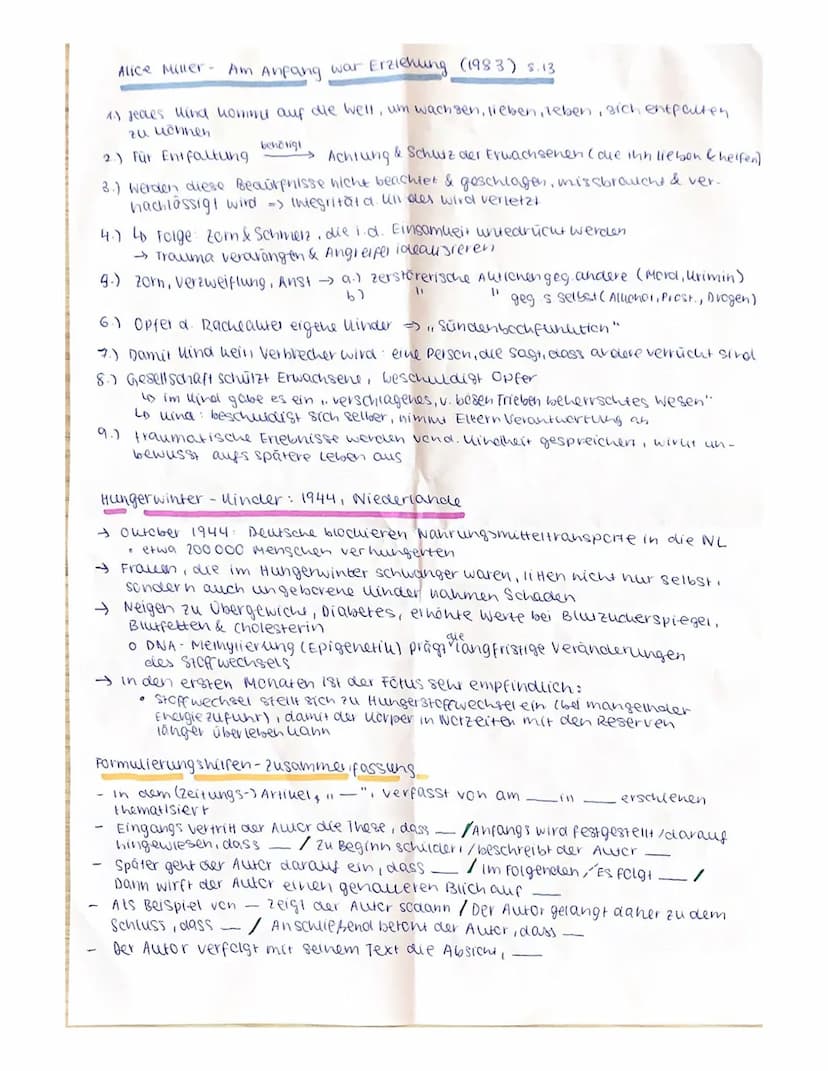 Kapitel
1
7-13
2
13-22
3
22-32
4
32-45
5
45-53
6
53-64
Auftretende Figuren
Sohn (Erzähler, 18),
Walter (Vater), Mutter
Walter (17), Frau
Isb