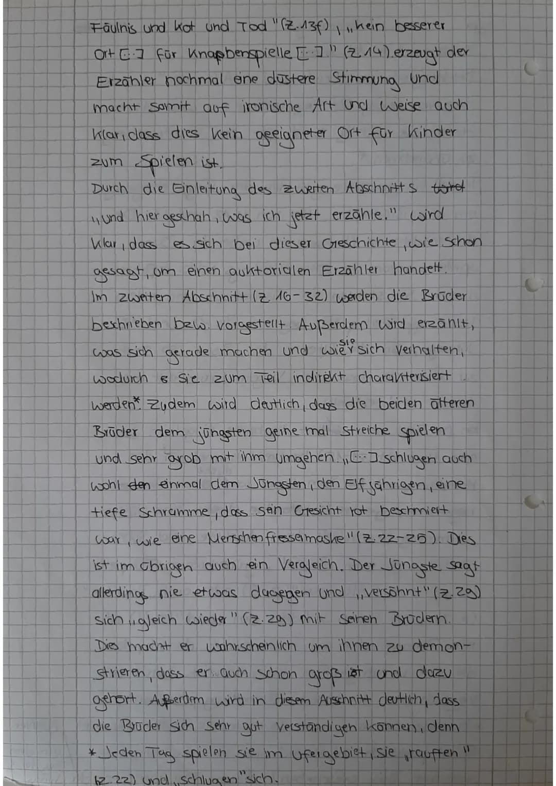 Brudermord im Altwasser
worde
Die Kurzgeschichte, Brudermord im Altwasser
1929 von Georg Britting verfasst. Es wird thema-
tisiert, wie wich