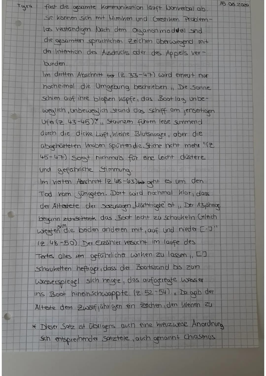 Brudermord im Altwasser
worde
Die Kurzgeschichte, Brudermord im Altwasser
1929 von Georg Britting verfasst. Es wird thema-
tisiert, wie wich