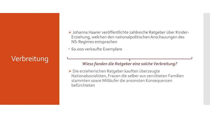 Schule und Erziehung
im Nationalsozialismus Gliederung
➤ Hitlers Erziehungsgrundsätze
4 Grundprinzipien nationalpolitischer Anschauung
> Zie