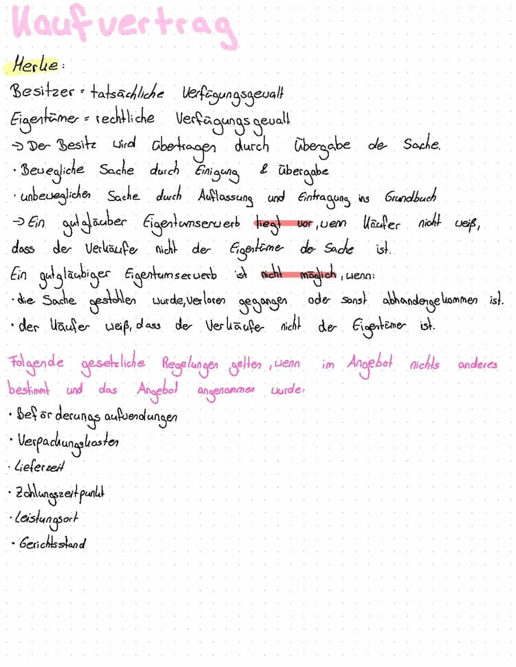 Know Kaufvertrag  thumbnail