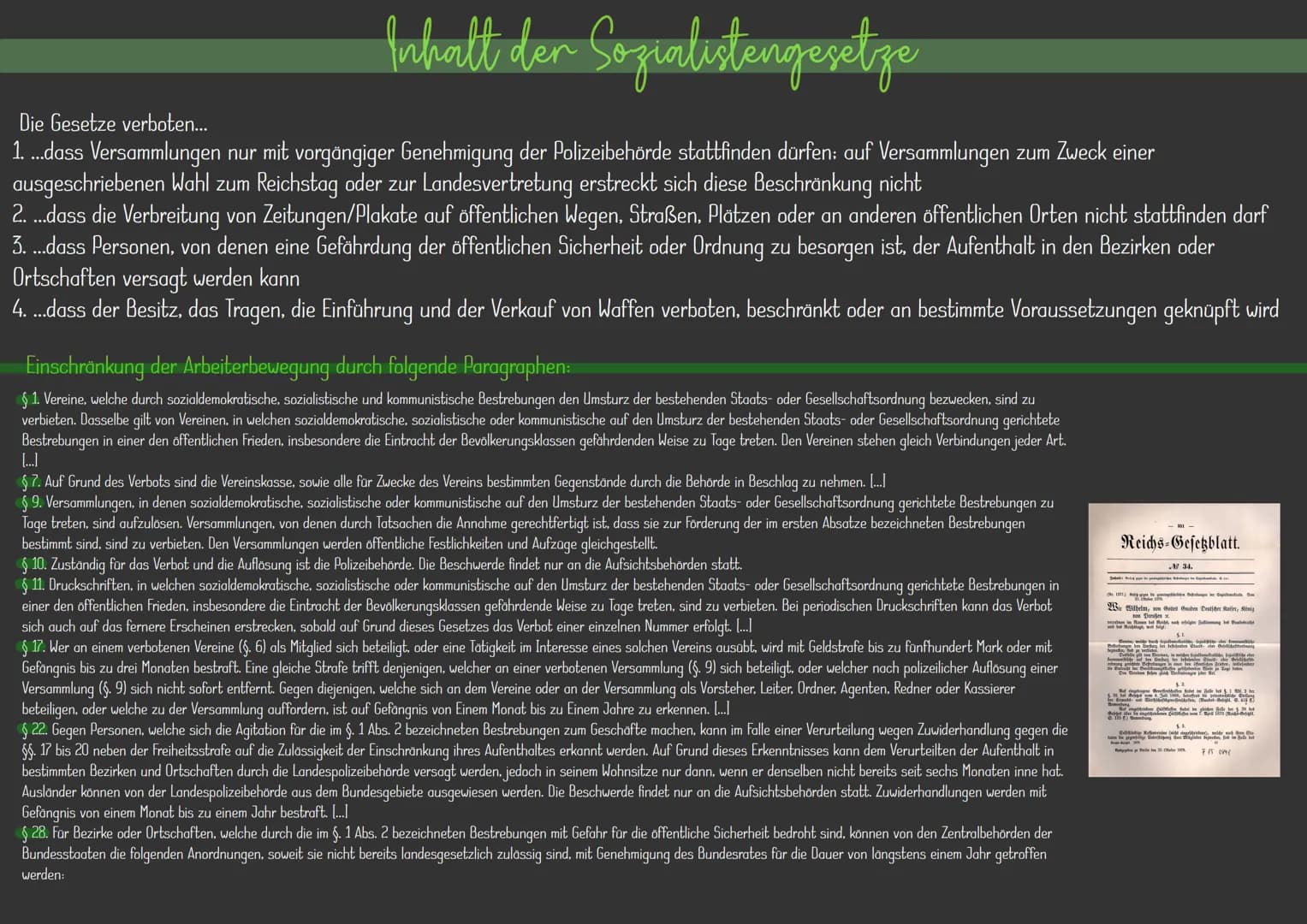 Sozialistengesetze
Huldigunf Freiheit.
→→→ Zur Erinnerung an stagswahl 1893.
Vastrecht
REACTION Hintergrund: Warum entstanden die Sozialiste