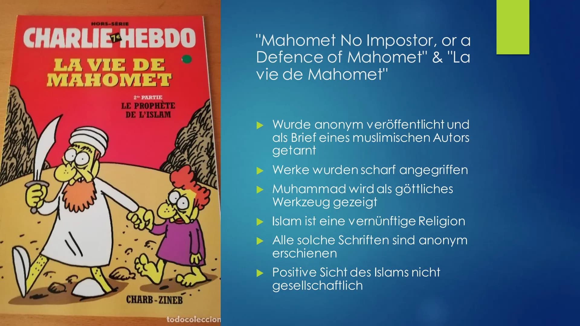 A
Lessing, der Islam
und die Toleranz Themen
Lessing und der Islam - ein aktuelles Thema
‣ Lessing und das Islambild der Aufklärung
"The tru