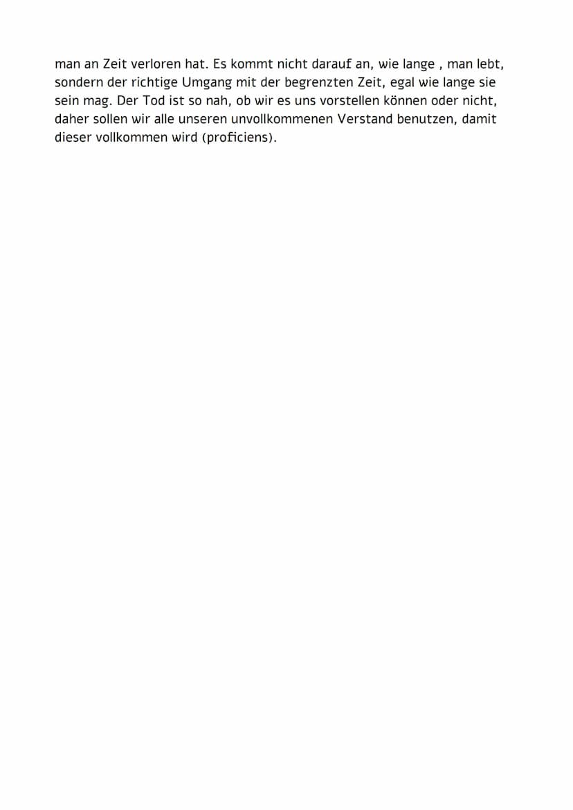 1. Zusammenfassung Brief 49 + Vergleich mit Pink Floyd
(Rückseite) - Stichpunkte
2. Stilmittelinterpretation zwei Mal
3. Zusammenfassung Sen