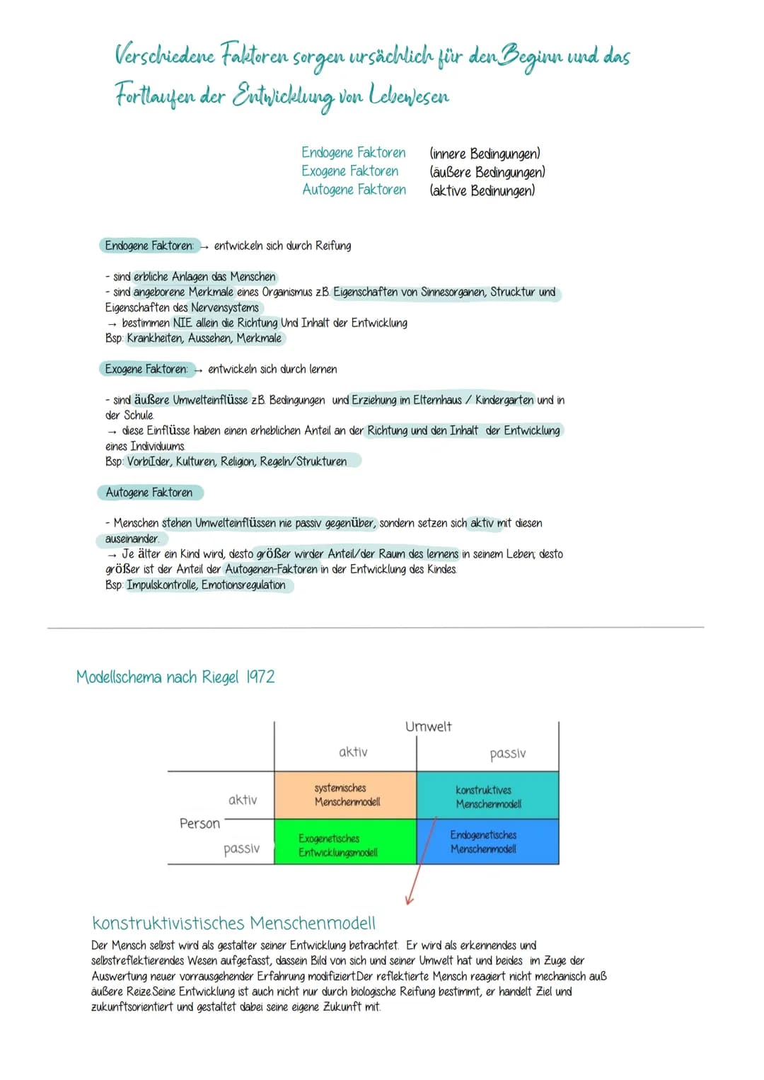 Grundlagen der Entwicklungspsychologic
Verhalten
- beobachtbar nach außen
- Variabel
- in der Regel steuerbar
-Reaktion durch Auslöser
- ang