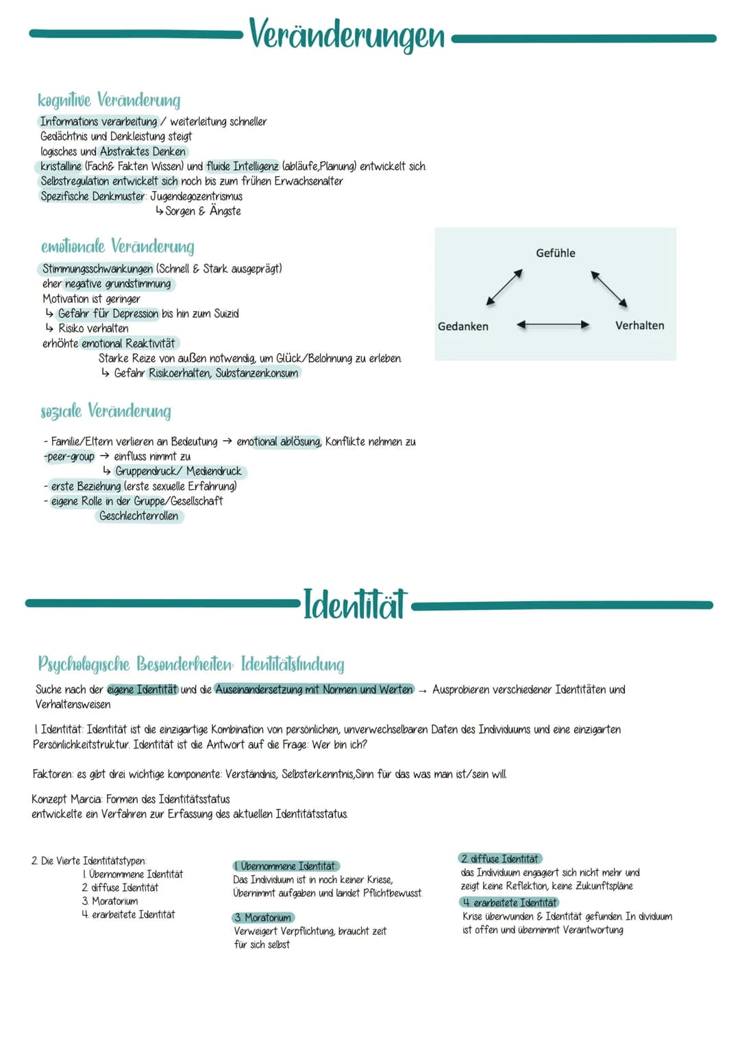 Grundlagen der Entwicklungspsychologic
Verhalten
- beobachtbar nach außen
- Variabel
- in der Regel steuerbar
-Reaktion durch Auslöser
- ang