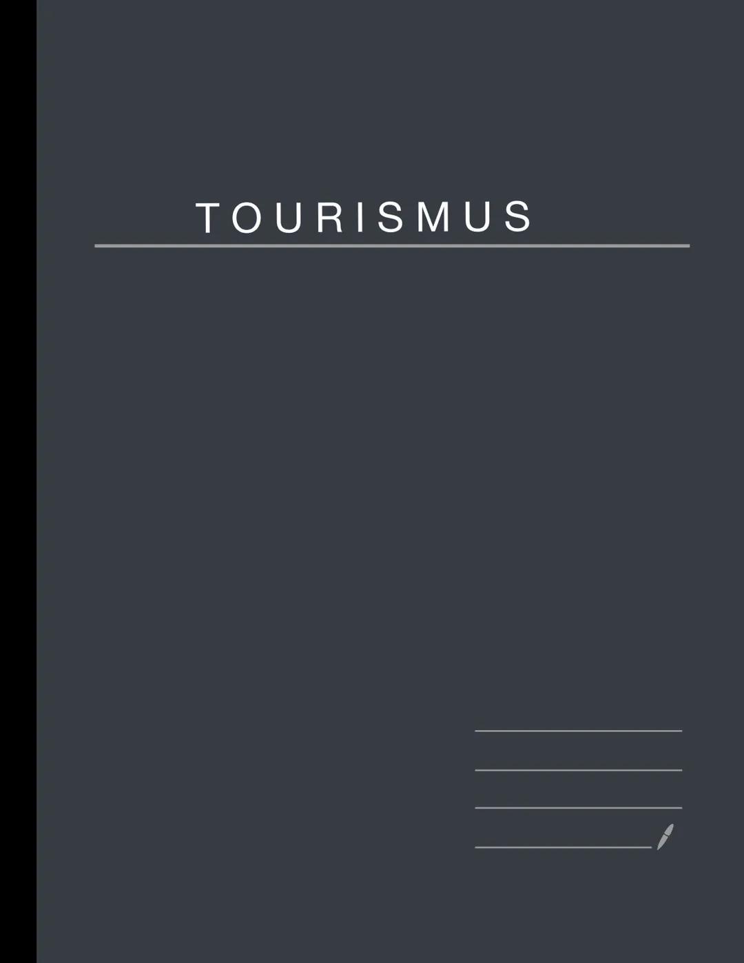 # TOURISMUS # TOURISMUS

1. Deshnahonslebenszyklus von Butler
Urlaubsort

•wie sich eine Deshnahon im Laufe der Zeit entwickelt
• Wie sich o