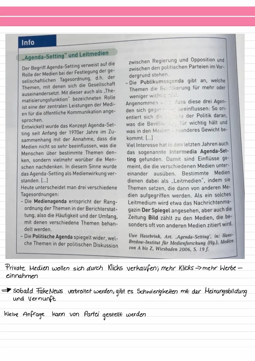 powi
Klausur 1 Q2
Funktionen der Medien.
・Information, Mitwirkung an der Meinungsbildung, Kontrolle und Kritik
durch Medien vermittelte Welt