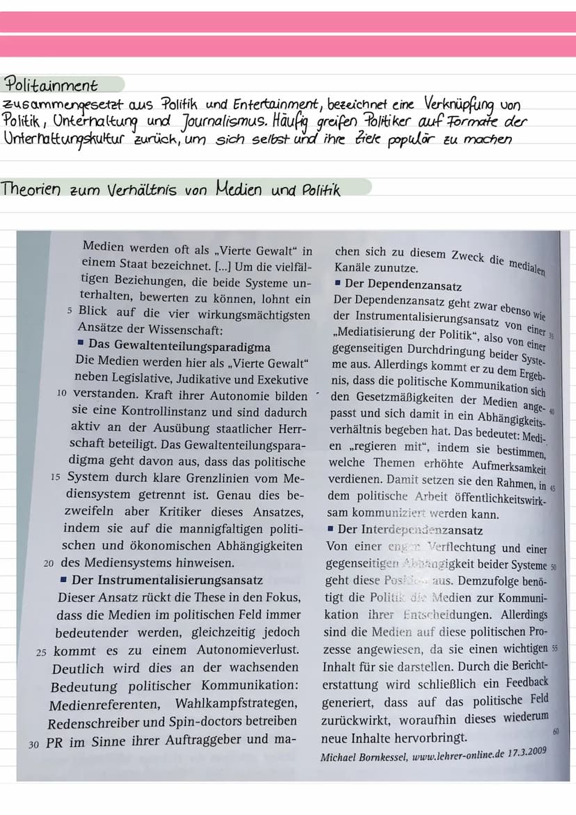 powi
Klausur 1 Q2
Funktionen der Medien.
・Information, Mitwirkung an der Meinungsbildung, Kontrolle und Kritik
durch Medien vermittelte Welt