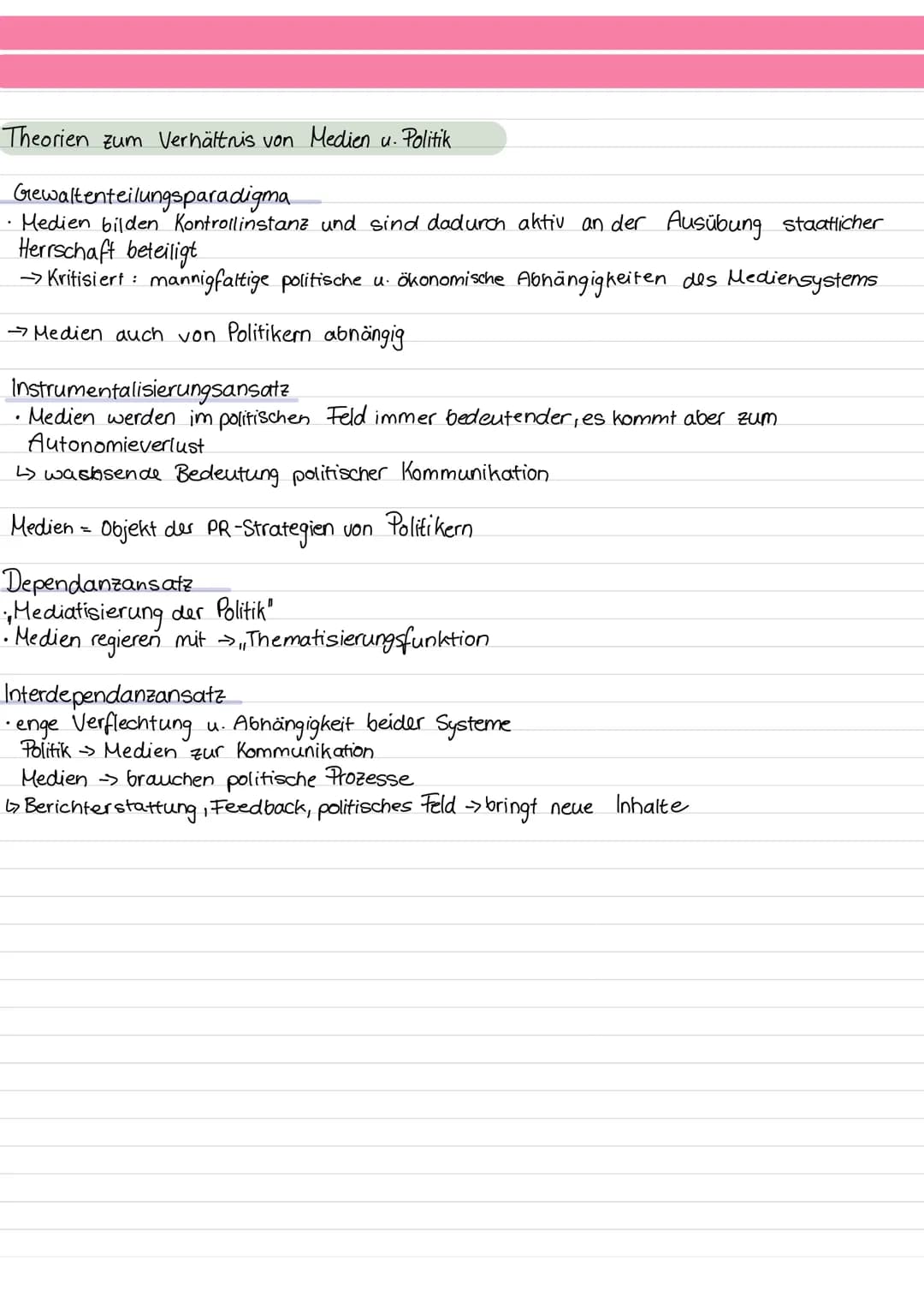 powi
Klausur 1 Q2
Funktionen der Medien.
・Information, Mitwirkung an der Meinungsbildung, Kontrolle und Kritik
durch Medien vermittelte Welt