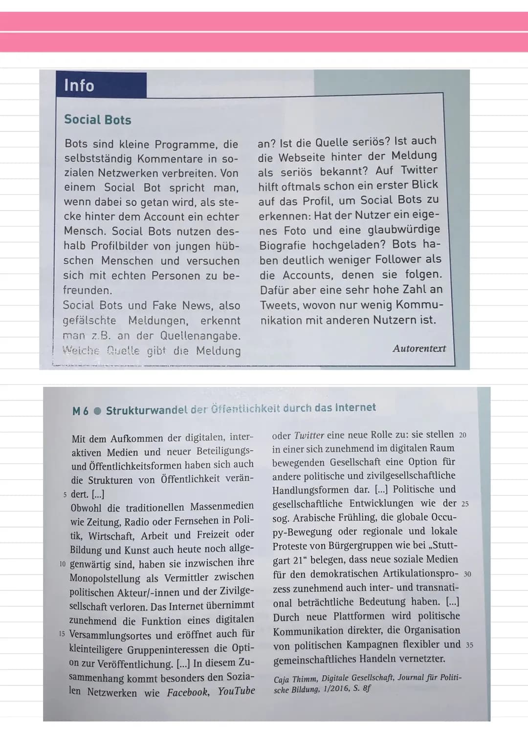 powi
Klausur 1 Q2
Funktionen der Medien.
・Information, Mitwirkung an der Meinungsbildung, Kontrolle und Kritik
durch Medien vermittelte Welt