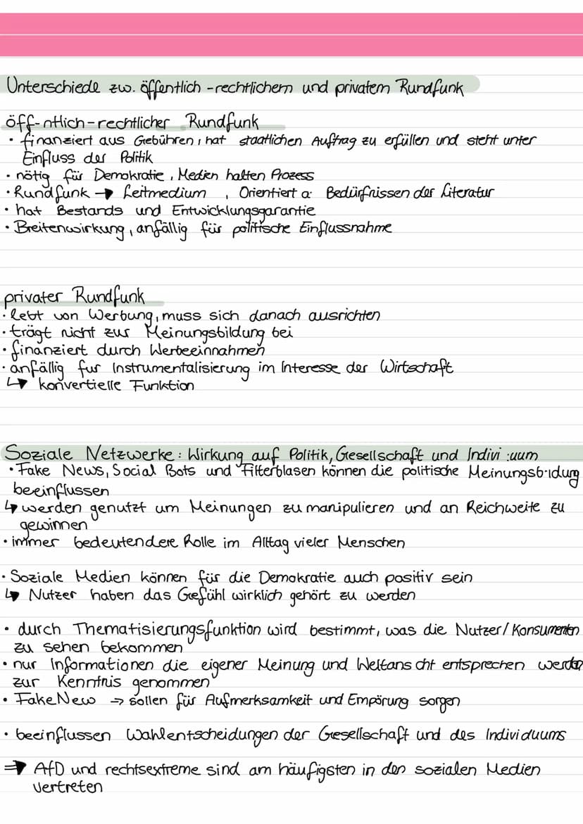 powi
Klausur 1 Q2
Funktionen der Medien.
・Information, Mitwirkung an der Meinungsbildung, Kontrolle und Kritik
durch Medien vermittelte Welt