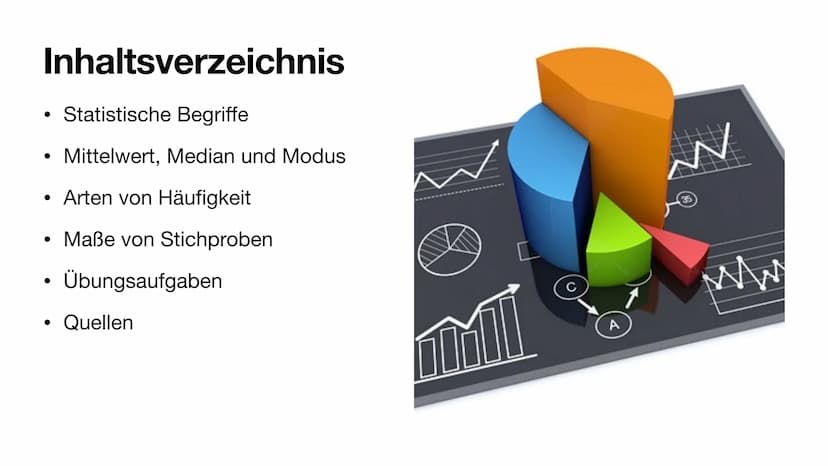 Paris Schala, 17.01.2021
Lete
Grundlagen
der Statistik Inhaltsverzeichnis
Statistische Begriffe
Mittelwert, Median und Modus
• Arten von Häu