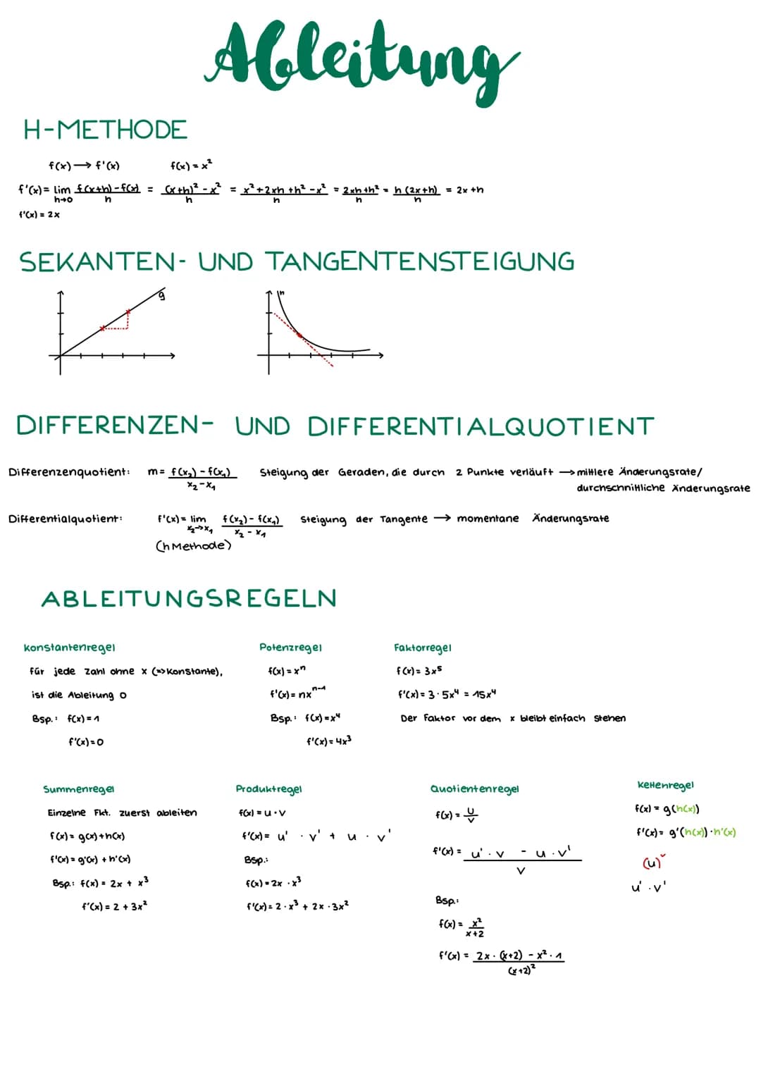 ● Definitionsmenge:
Beispiele: D IR 20
Eine Funktion ist eine eindeutige Zuordnung, die jedem
Element aus der Definitionsmenge genau ein Ele