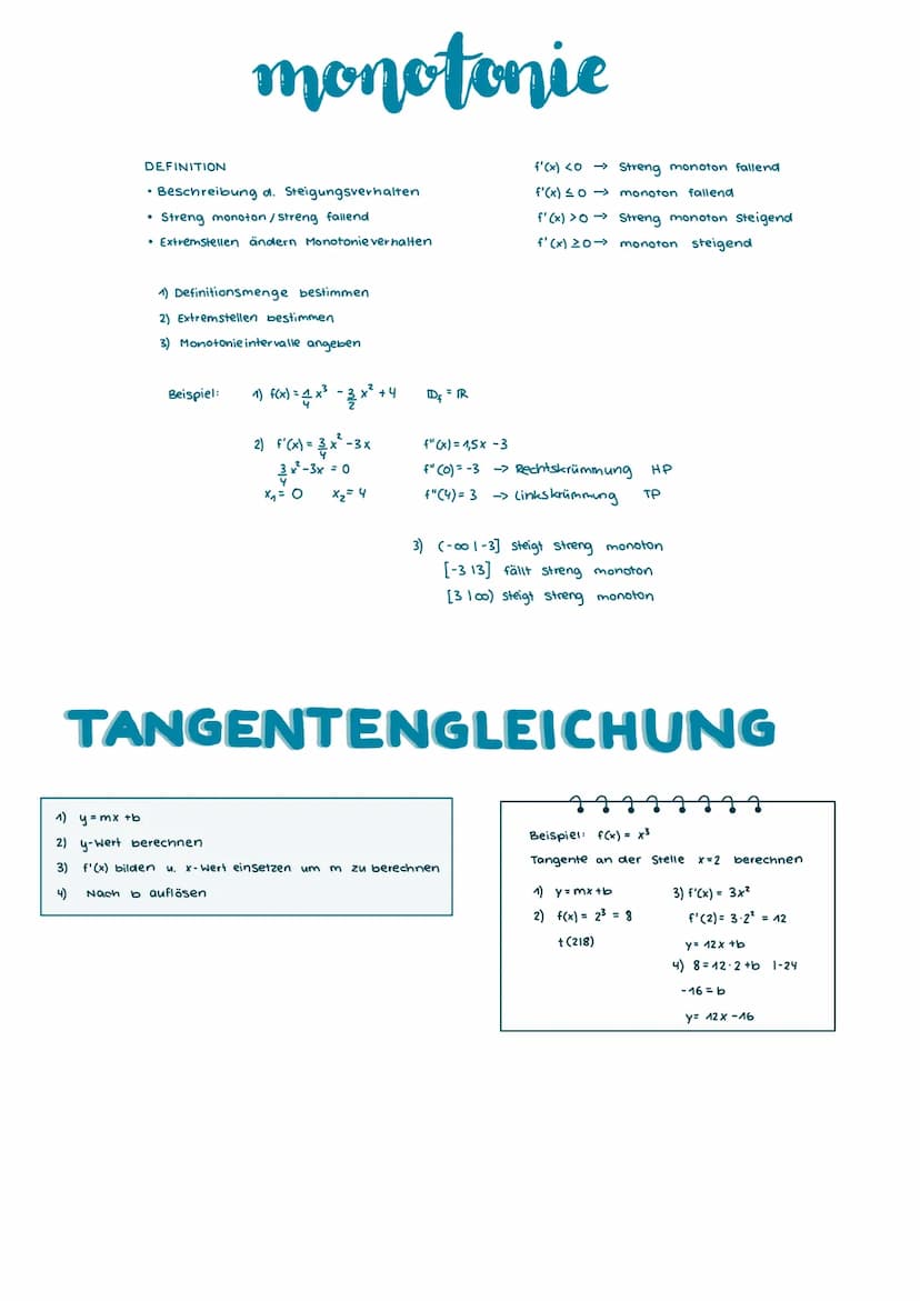 ● Definitionsmenge:
Beispiele: D IR 20
Eine Funktion ist eine eindeutige Zuordnung, die jedem
Element aus der Definitionsmenge genau ein Ele