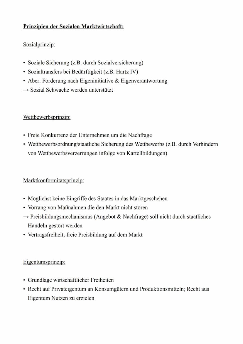 PoWi LK - Abitur 2022
Lernzettel
12.2.: Soziale Marktwirtschaft zwischen Anspruch und Wirklichkeit
Soziale Marktwirtschaft
• Freie Marktwirt