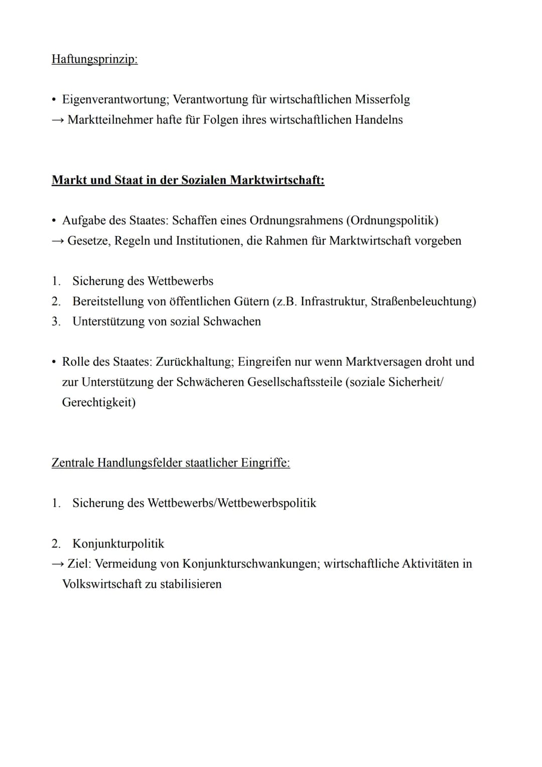 PoWi LK - Abitur 2022
Lernzettel
12.2.: Soziale Marktwirtschaft zwischen Anspruch und Wirklichkeit
Soziale Marktwirtschaft
• Freie Marktwirt