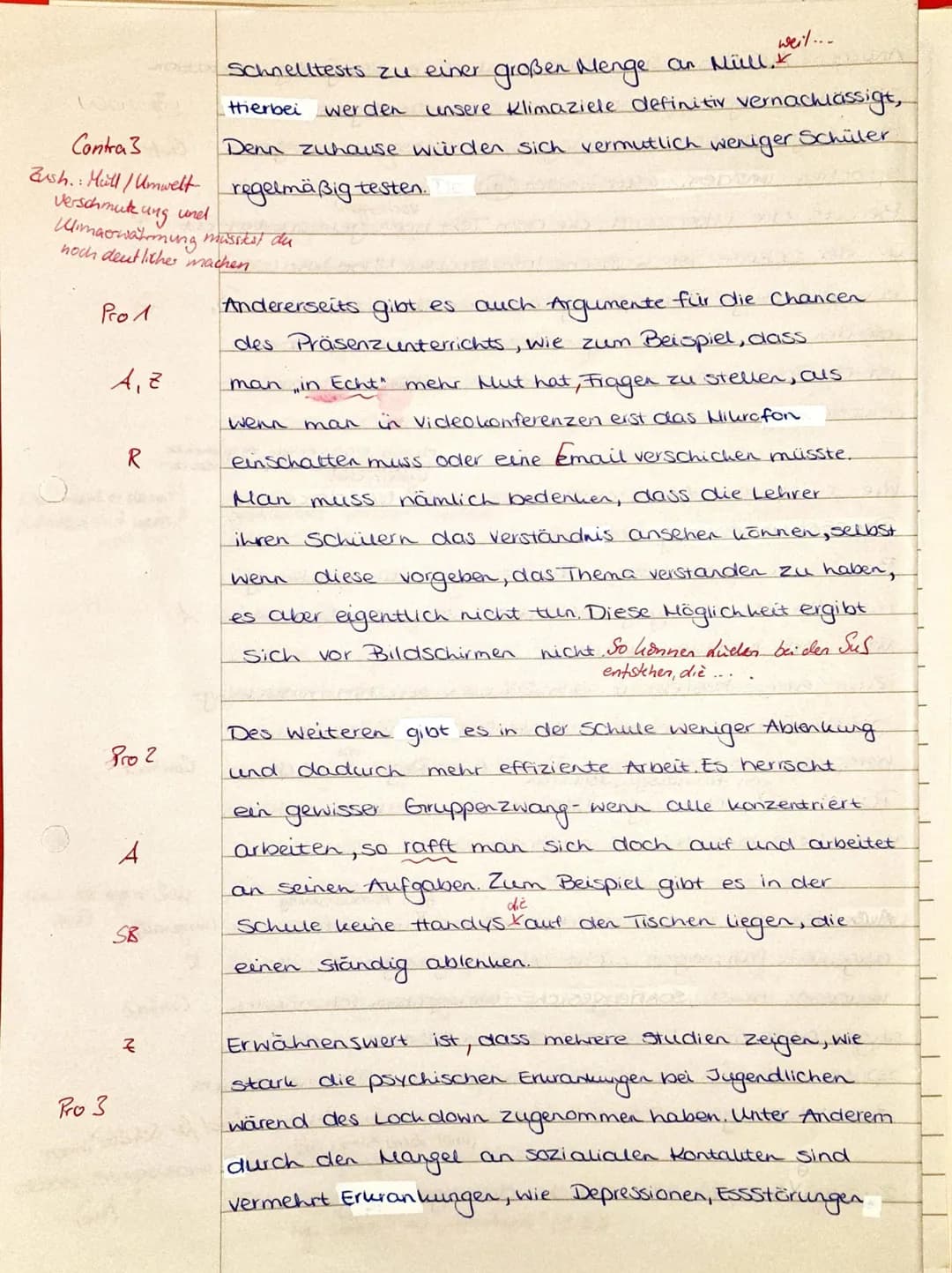 Deutsch 10/SRM
Klassenarbeit Nr. 2- Textgebundene Erörterung
^
Name: Amy Lohmiller
KA 2
Erlaubte Hilfsmittel:
Note:
Duden
Grüner Zettel
Münd