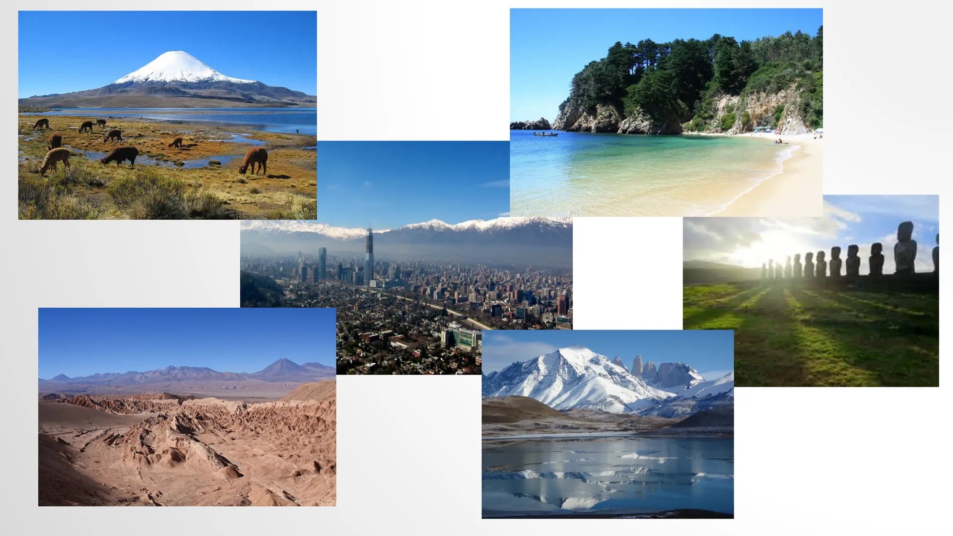   ■
CHILE
UN PAÍS DE CONTRASTES -
(8 LA ESTRUCTURACIÓN
1. Introducción
2. Chile
2.1. Información general
3. Explicación de la tesis ,,Un paí