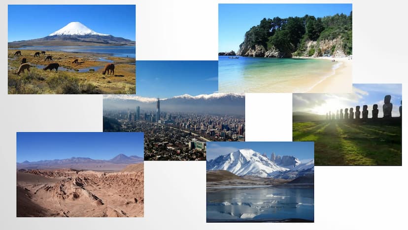   ■
CHILE
UN PAÍS DE CONTRASTES -
(8 LA ESTRUCTURACIÓN
1. Introducción
2. Chile
2.1. Información general
3. Explicación de la tesis ,,Un paí