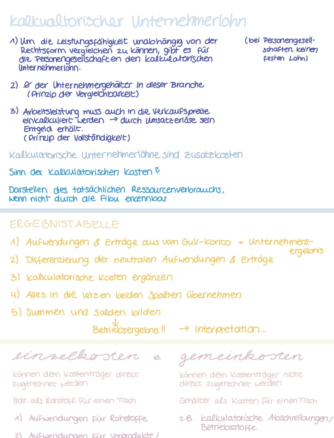 Kostenartenrechnung
(Welche Kosten sind
entstanden?)
neutrale
Aufwen
dungen-
und Erträge
abgrenzen
●
KILR
Kostenrechnerische
Korrekturen 2.B