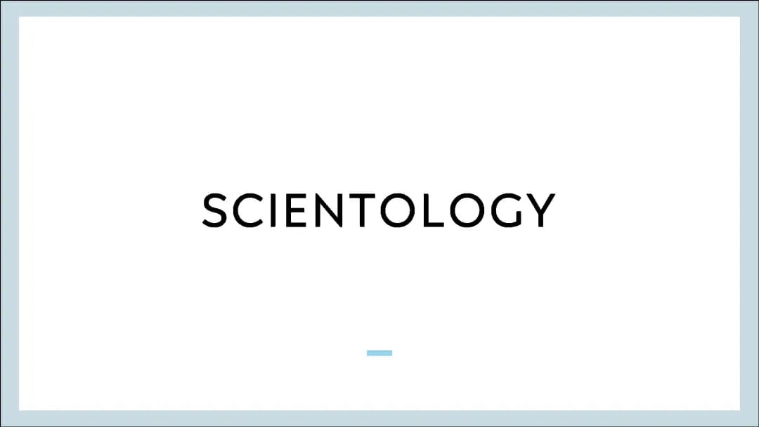 Scientology