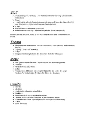 Know Stoff, Thema, Motiv/Leitmotiv  thumbnail
