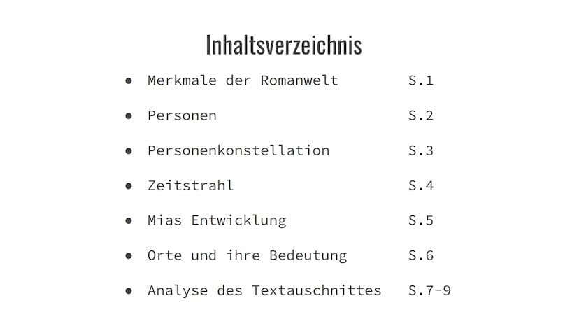 Corpus Delicti
Von Luisa Joisten, Annabelle Laszloffy, Marie Theegarten & Nina Weber Inhaltsverzeichnis
Merkmale der Romanwelt
Personen
Pers