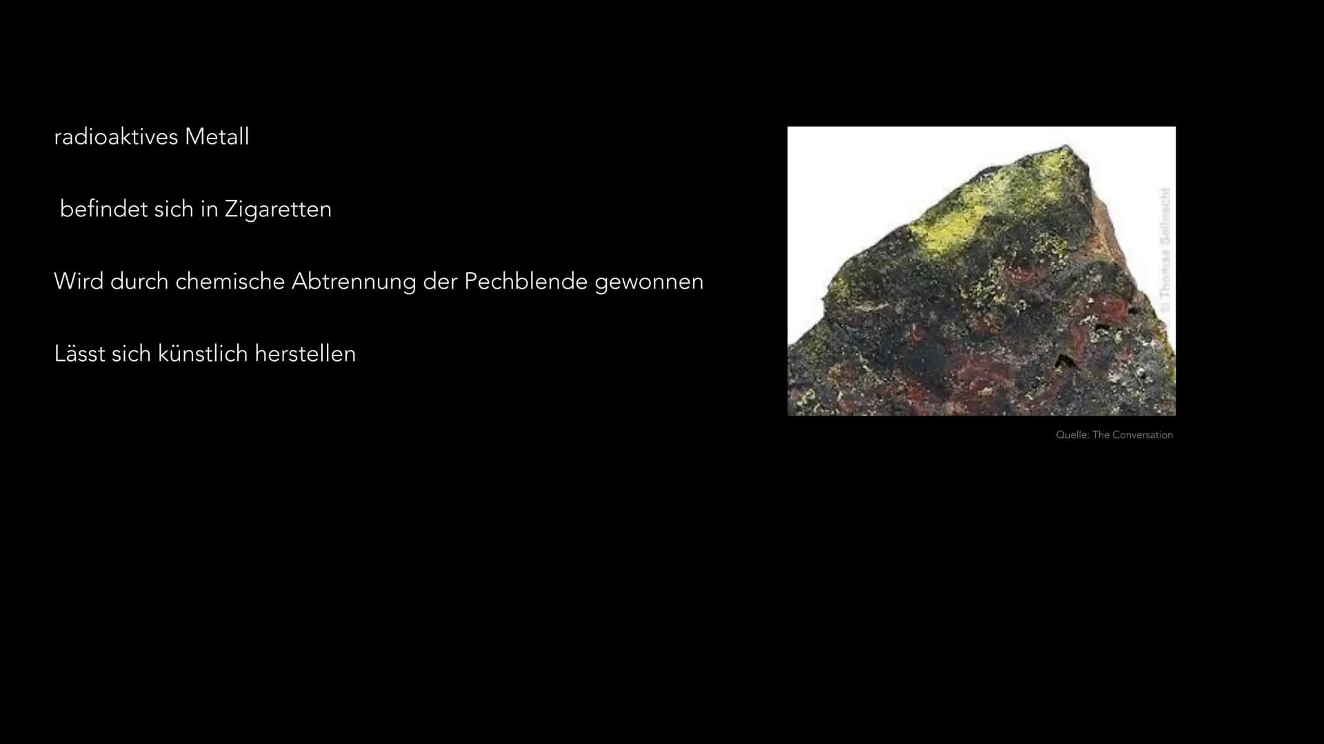 DIE ENTDECKUNG DER KERNKRAFT UND
RADIOAKTIVITÄT
MARIA LOBANOV GLIEDERUNG
●
Curie
Bohr
Meitner und Hahn
Fermi
Uraninit und Radium und Poloniu