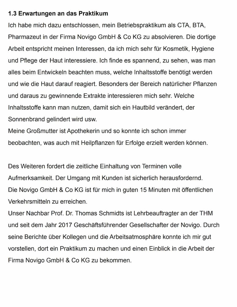 Praktikumsbericht
Gesamtschule Gießen-Ost
Gesamtschule Gießen-Ost Alter Steinbacher Weg 28 35394 Gießen
Schuljahr 2021/22
Praktikumsbericht 