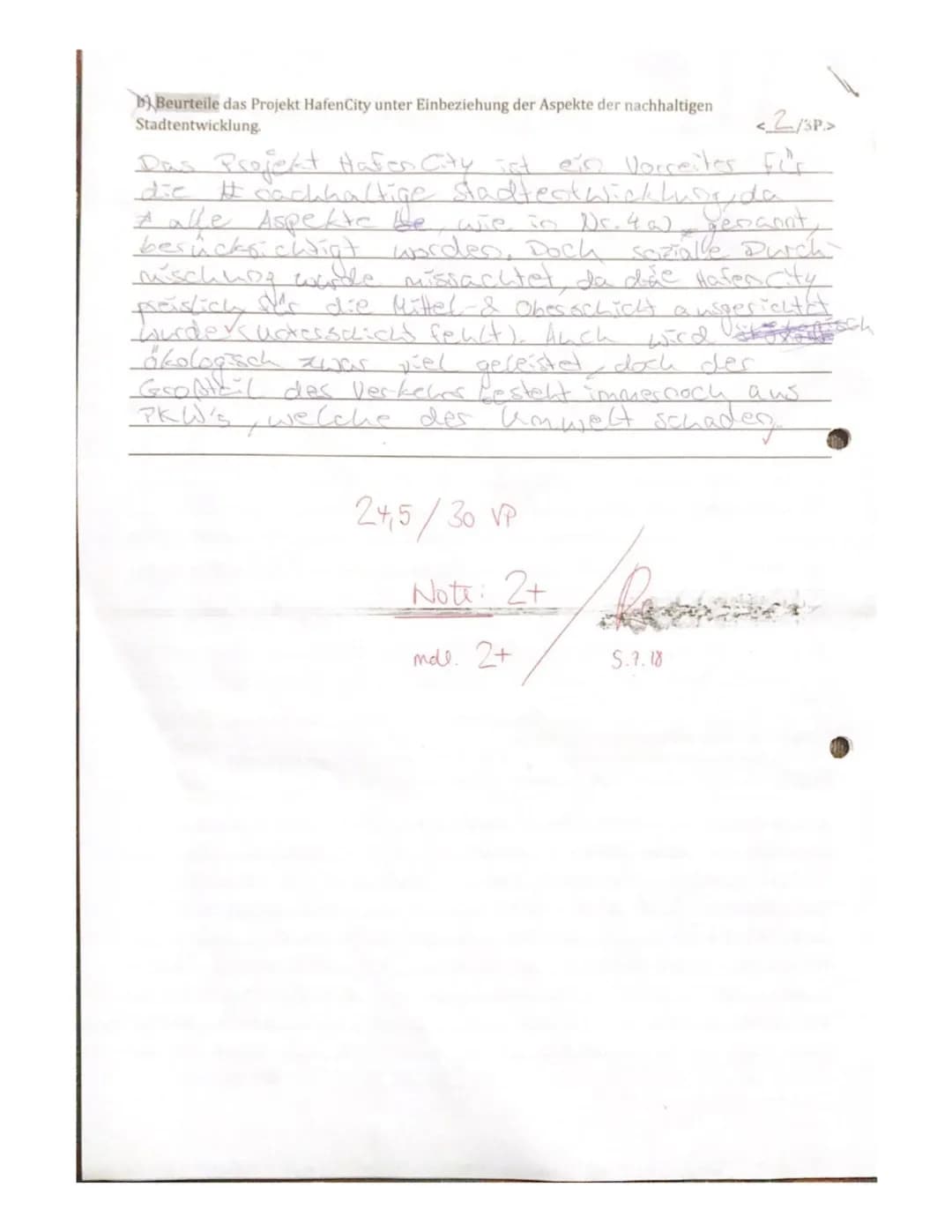 Geographie (roel)
Name: Chantale Urback
Europa-
haicke
Klassenarbeit Nr. 2 (45 Min.)
Stadtmodelle und Stadtentwicklung (Nachtermin)
www
Mafe