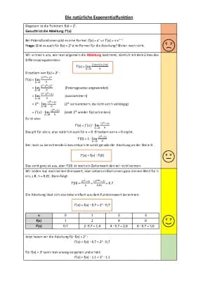Know Herleitung und Ableitung der e-Funktion thumbnail