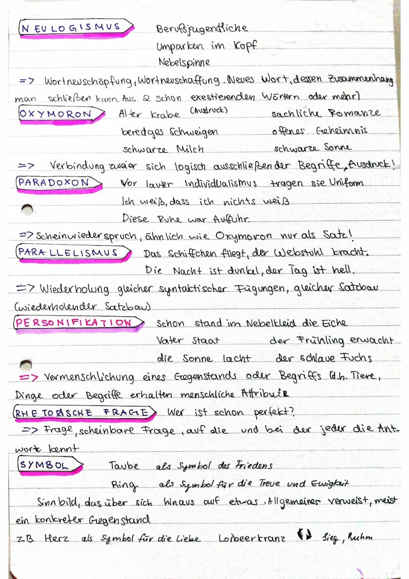 Z whetorische
ALLITERATION
Milch macht müde Männer munter.
Wie einst in den Winden.
frisches Feld
=> Wiederholung des Anfangslauts/der Anfan
